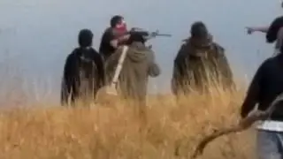 Did a DAPL Security Worker Wielding an AR-15 Rifle Try to Infiltrate Native Water Protectors?