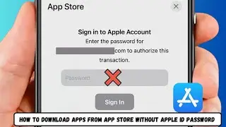 How to Install Apps in iPhone Without Apple ID Password / iOS 18