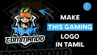 HOW TO MAKE GAMING MASCOT LOGO IN PIXELLAB IN TAMIL | TECHNO BOAT