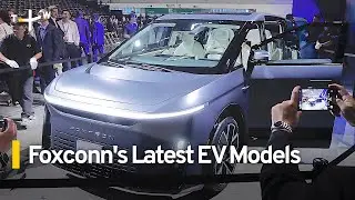 An E-Bus and Utility Vehicle: Foxconn's Latest EV Models｜TaiwanPlus News