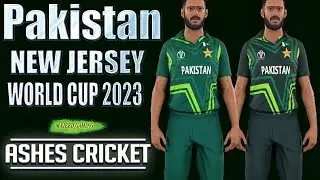 Pakistan New Jersey ICC Cricket World 2023  for Ashes Cricket 17