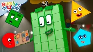 Learn Numbers for Kids! | Shapes & Learn to Count | Math Cartoon | 