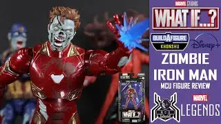 Marvel Legends ZOMBIE IRON MAN What If...? Disney+ Konshu BAF Wave 4 MCU Figure Review