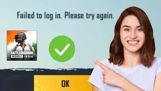 Failed To Log In Please Try Again Bgmi Login Problem | Bgmi Facebook Login Problem | FB login Bgmi