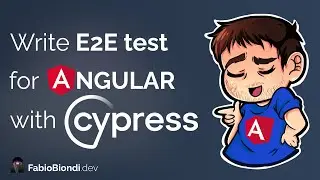 Write E2E tests for Angular (v.16) with Cypress (v.13)