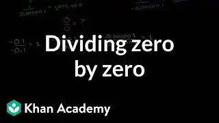 Why zero divided by zero is undefined/indeterminate | Algebra II | Khan Academy