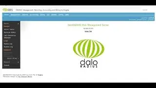 DaloRADIUS - Tour of the freeRadius web GUI and Different Functions and Setting | Radius server #2