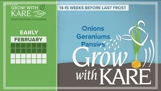 Grow with KARE: Seed starting calendar