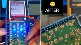 How to Fixed 7 8 9 0 button issues ITEL 2160
