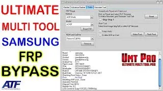 ULTIMATE MULTI TOOL SAMSUNG FRP BYPASSUMT PRO