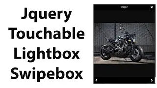 Jquery touchable Lightbox- Swipebox | Lightbox Example