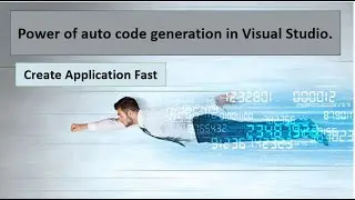 Enhances the power of auto code generation in Visual Studio |  EFCore DbFirst | ASP.NET CORE API