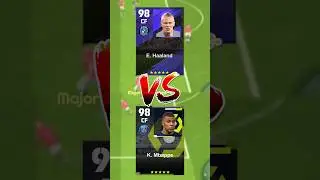 Haaland vs Mbappe in eFootball 24 Mobile  