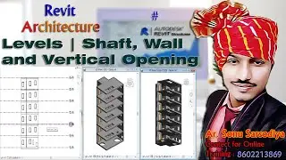 Level | Shaft Opening | Wall Opening | Vertical Opening | Revit Architecture | Revit Tutorial | Sonu