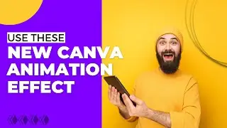 New Canva Update !! | Text animation Effect | Canva Effect | Design talk | Canva Tutorial |