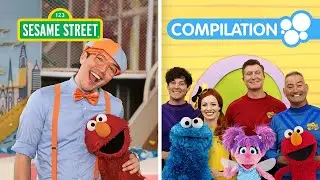 Sesame Street: Elmo & Friends Sings Do the Propeller, Baby Shark, and MORE! | 1 Hour Songs for Kids