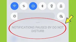 Fix Notification Paused by do not disturb Realme Mobile