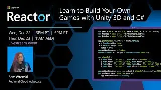 Learn to Build Your Own Games with Unity 3D and C#