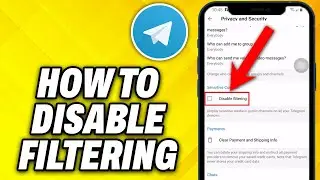 How To Disable Filtering On Telegram (2024)
