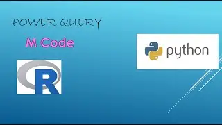 R vs Python vs M Query language Power bI