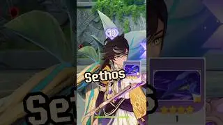 Sethos - Fragmento del Ba ◈「 Tarjeta de Amistad 」• #shorts Nivel 10  | #genshinimpact Hermanubis
