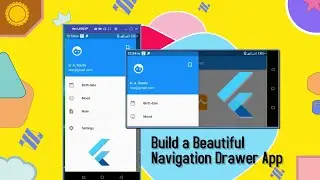 Build a Beautiful Navigation Drawer / Sidebar Menu in Flutter