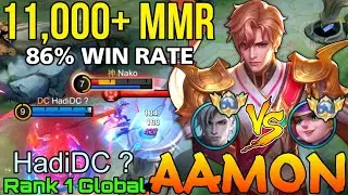 11k MMR Aamon VS Top Global Harley - Top 1 Global Aamon by HadiDC ? - Mobile Legends