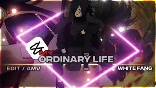 My Ordinary Life - Uchiha Madara  Capcut [Edit /Amv].( sorry for the bad Quality Intro. )