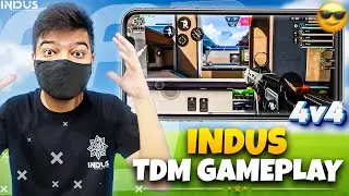 TEAM DEATH MATCH IN INDUS 🔥|| TDM INDUS GAMEPLAY || indus gamplay || indus new update