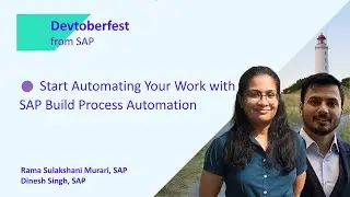 🟣 Start Automating Your Work with SAP Build Process Automation