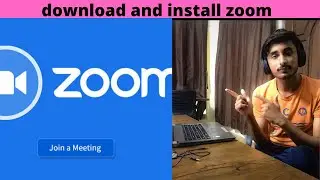 How To download &Install Zoom On Laptop  | install Zoom App On PC  | 2021