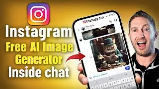 Instagram's Free AI Image Generator (BUILT IN to DM's!)