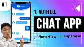 NoCode Chat App with FlutterFlow and Supabase (Part 1)