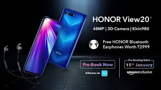 Honor View 20 - Look, Price, Sale(Amazon, Flipkart)