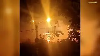Взрывы и пожар на военном аэродроме в Джанкое/Крым/
