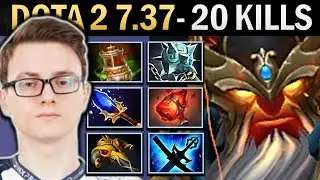 Ember Spirit Gameplay Miracle with 20 Kills and Gleipnir - Dota 2 7.37