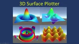 Unity: 3D Surface Plotter Using Built-In Math Functions