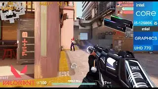 VALORANT - i5-12600K | Intel UHD 770 | DDR5 6400Mhz CL32 | 1080P Gameplay