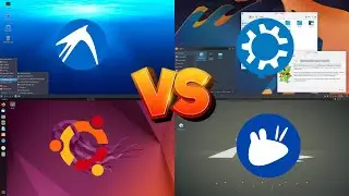 Ubuntu VS  Kubuntu VS  Xubuntu VS  Lubuntu (22.04 LTS) (RAM Consumption)