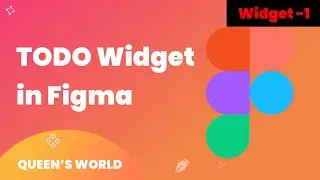 Todo Widget in Figma 🤩|| Figma in Tamil || Tips || 