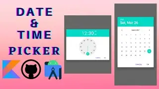 How to create a Date & Time Picker Dialog in Android Studio (Kotlin 2023)