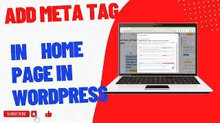 How to add meta tag to wordpress homepage 2023