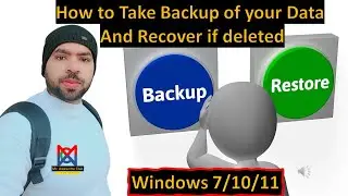 Data Backup and Restore in Windows 7/10/11 Without Third-Party Software: Step-by-Step Guide 
