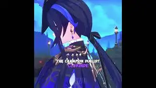 Fontaine Characters Edit | Neon Blade | Genshin Impact