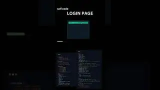 How to make register & Login using Html css & JavaScript #html #web #python #programming
