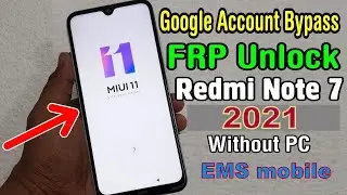 Redmi Note 7 FRP Unlock Bypass | Google Account Lock Bypass Done | New Method 2022