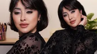 میکاپ با لباس مشکی Makeup tutorial