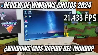 Review de Windows ChotOS  - Windows 10 Super Optimizado 2024 TOMEX