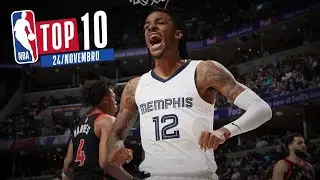 TOP 10 DA NBA EM PORTUGUÊS - QUARTA (24/11/2021)