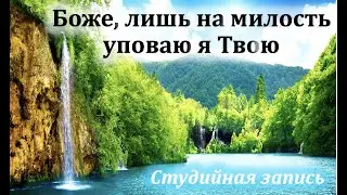 Боже, лишь на милость уповаю я Твою (студийная версия) || А. Савченко